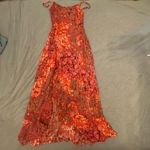 Free People Forever Yours Smocked Slipdress